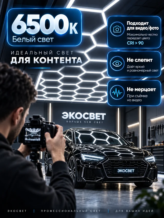 Экосвет — белый свет для фото и видео